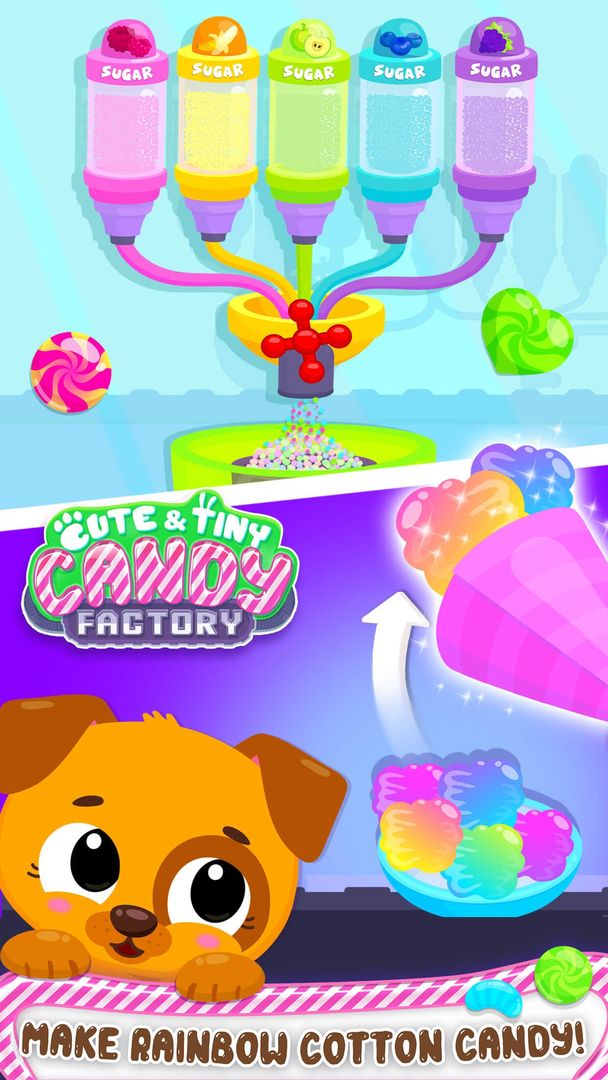 Cute & Tiny Candy Factory - Sweet Dessert Maker遊戲截圖