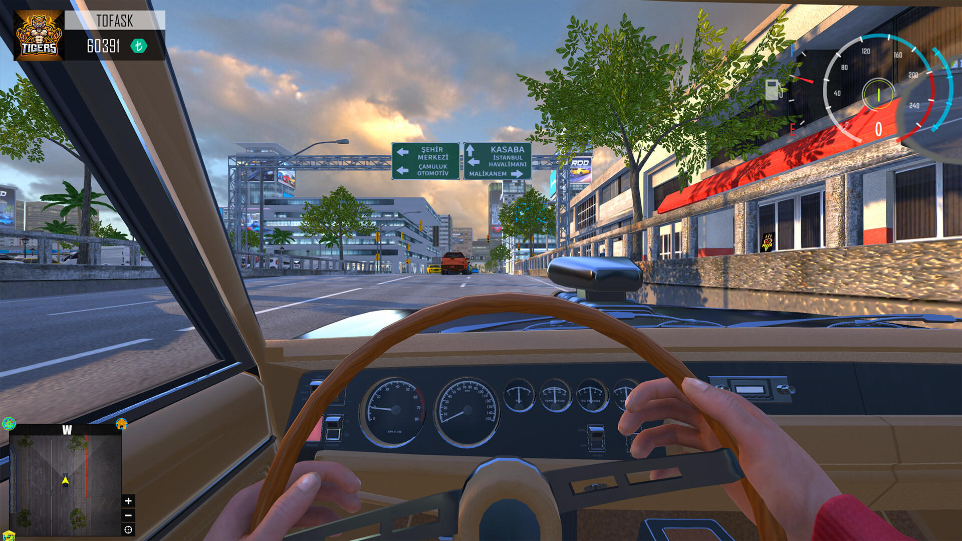 Screenshot of Tofas Sahin: Online Car Driving