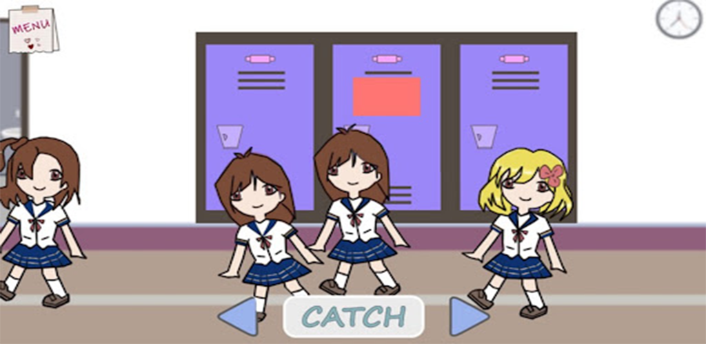 Screenshot of Girl School Locker