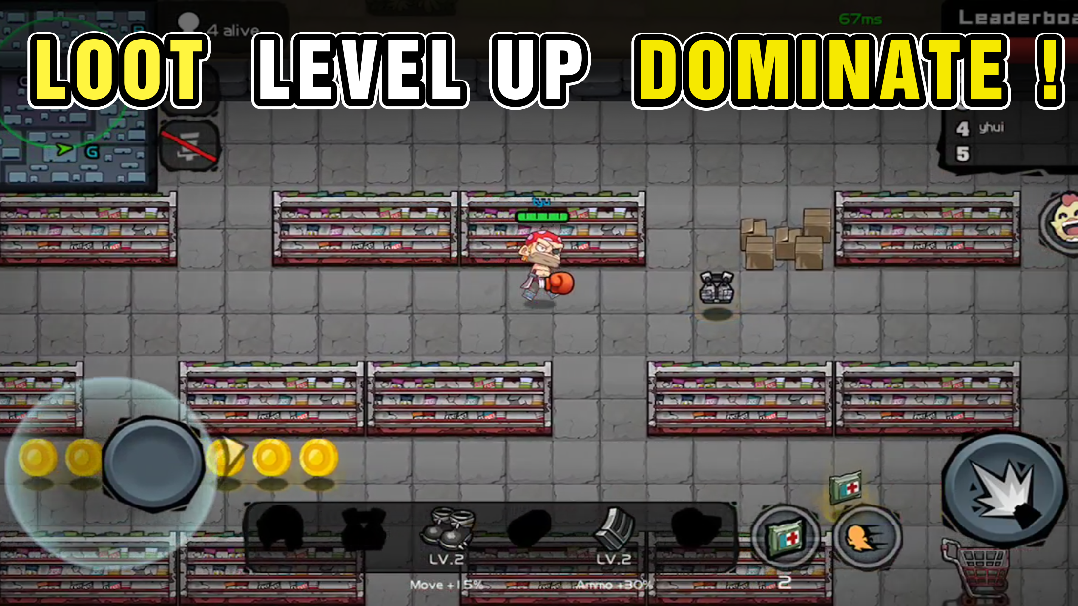 Cuplikan Layar Game Gun Gladiators: Battle Royale