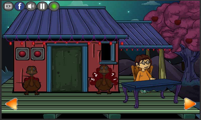 Cuplikan Layar Game New Escape Games 191 - 15in1 Thanksgiving  Escape