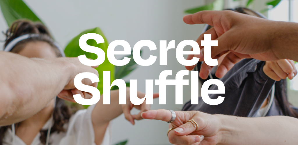 Screenshot of the video of Secret Shuffle