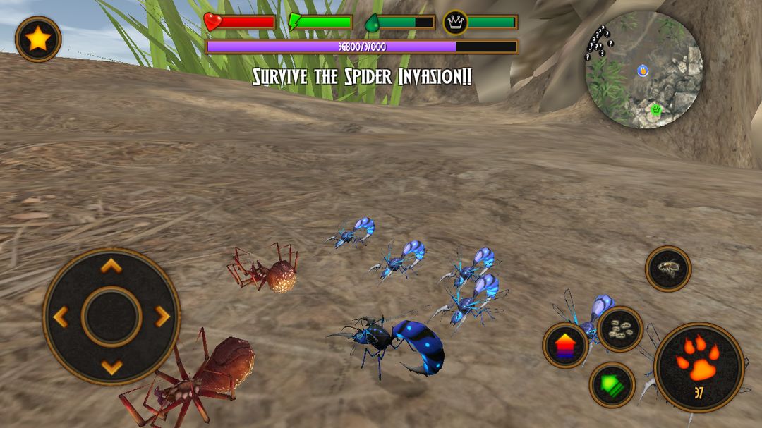 Wasp Simulator ภาพหน้าจอเกม