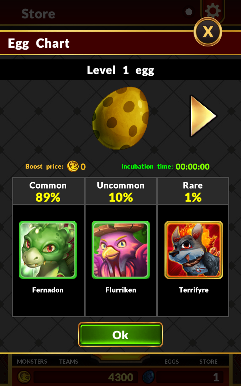 Captura de Tela do Jogo Monster Roller