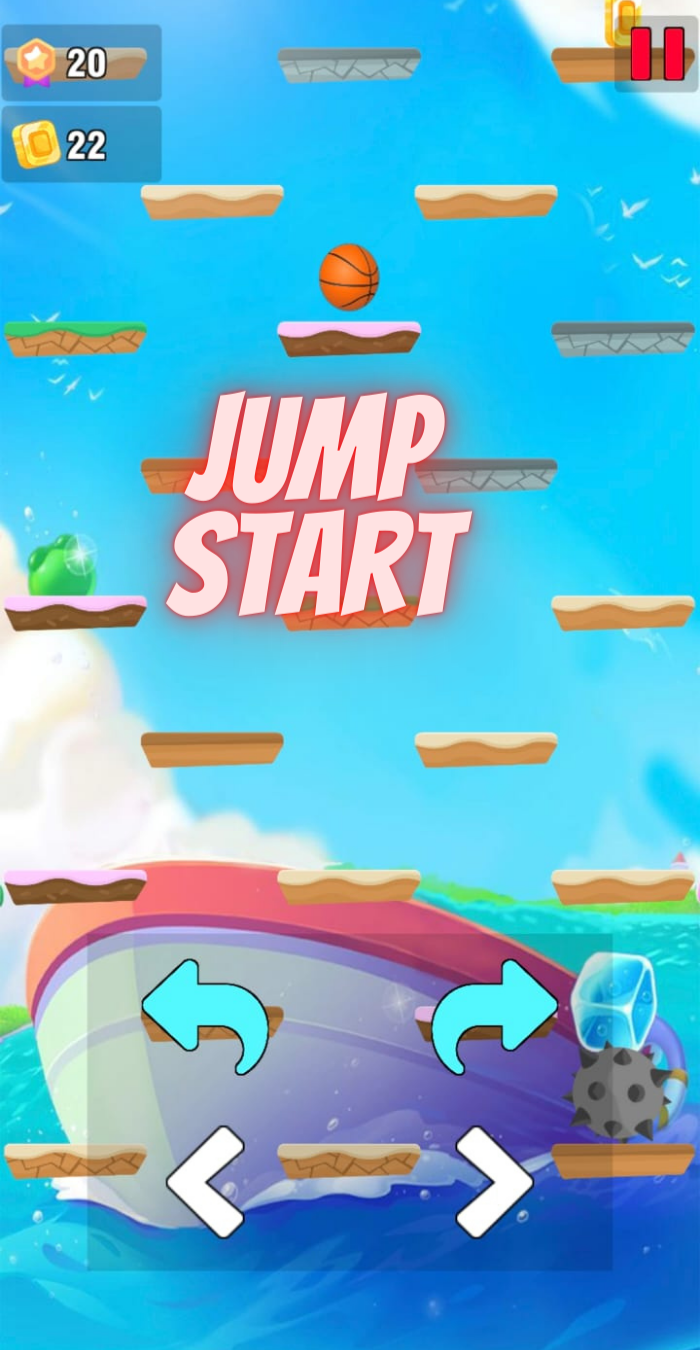 Cuplikan Layar Game Jumping Master