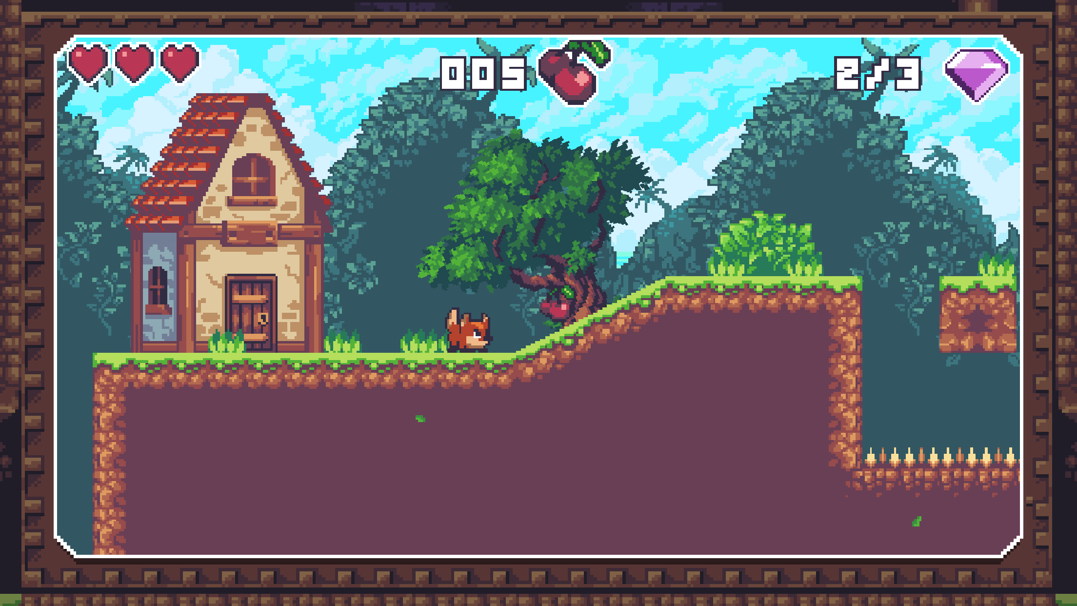 FoxyLand Game Screenshot