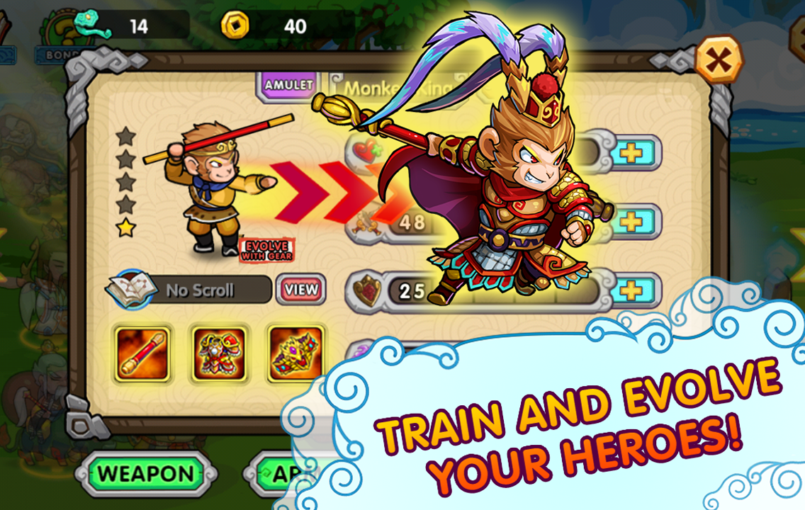 Secret Kingdom Defenders: Heroes vs. Monsters ゲームのスクリーンショット