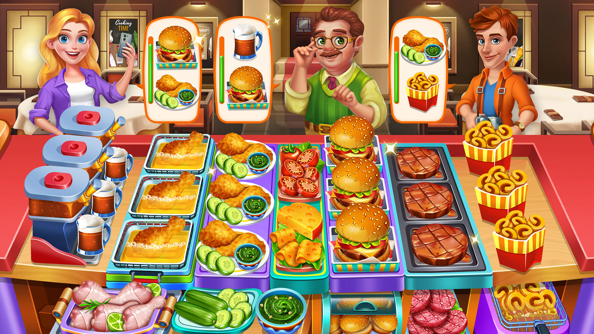 Screenshot of Crazy Chef Food Cooking Game