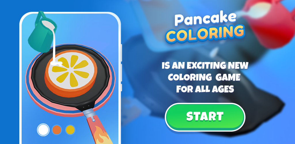 Banner of Pancake da colorare 