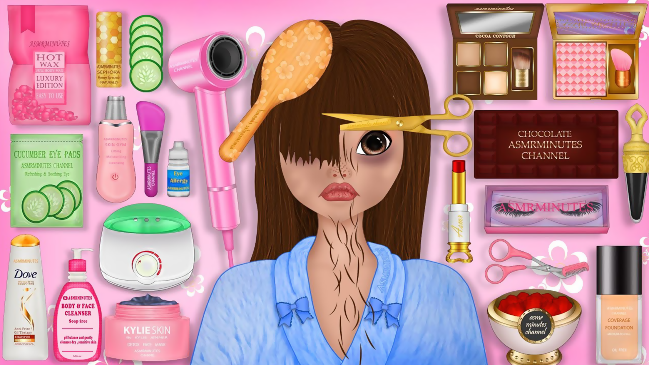 Cuplikan Layar Game Skincare Time: Makeover ASMR