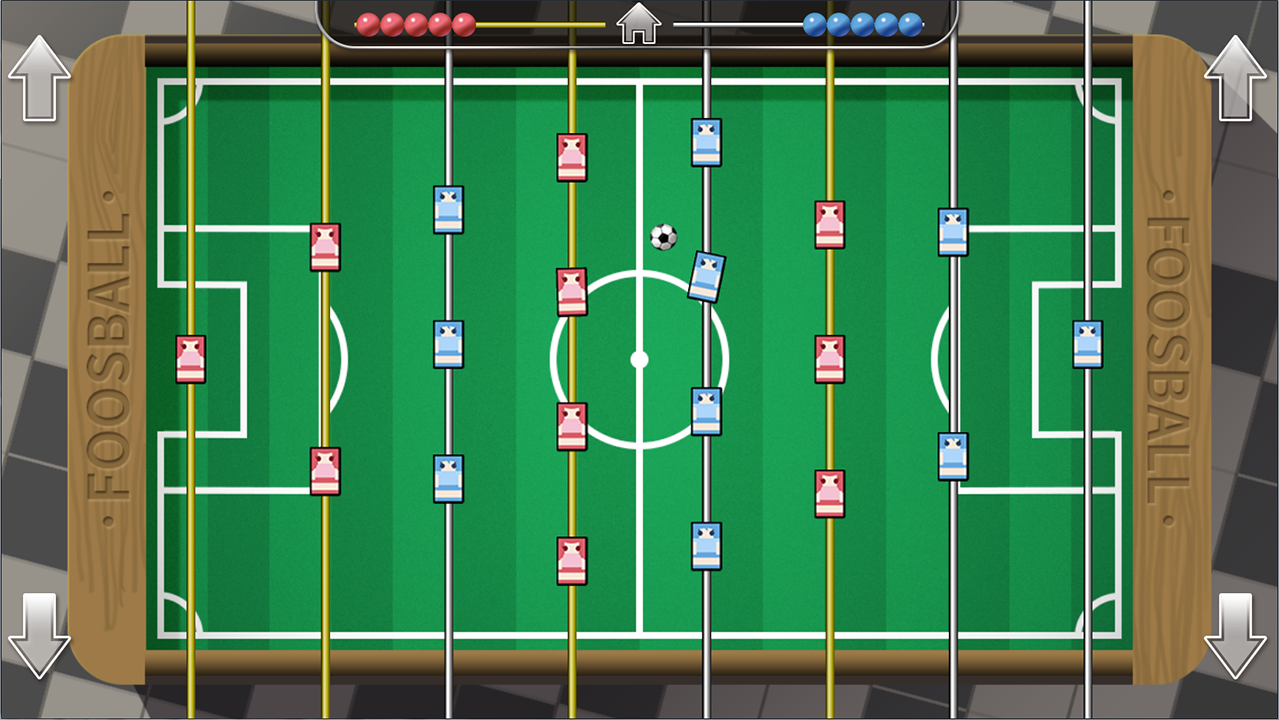 少女足球-Girls Foosball Game Screenshot