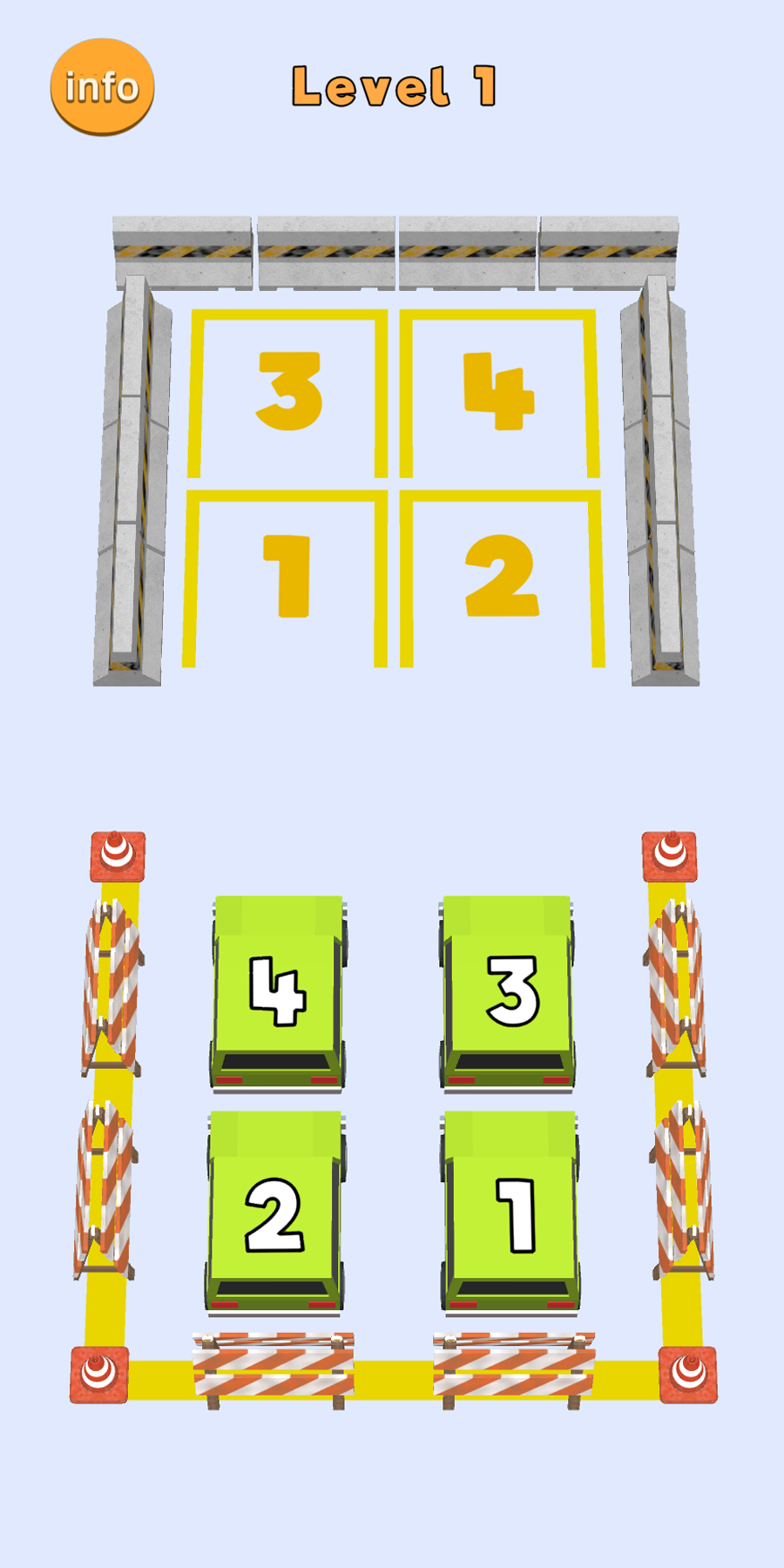 Cuplikan Layar Game Cars Order