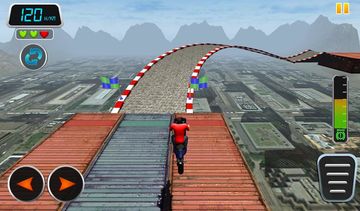 Impossible Track : Sky Bike Stunts 3D Game Screenshot