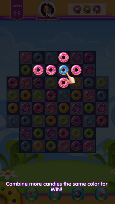 Donuts Garden Match3 mobile android iOS apk download for free-TapTap