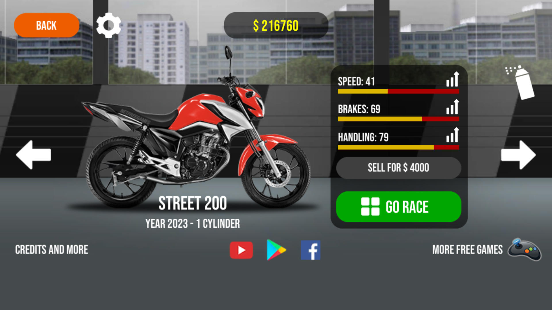 Screenshot of Traffic Motos 3