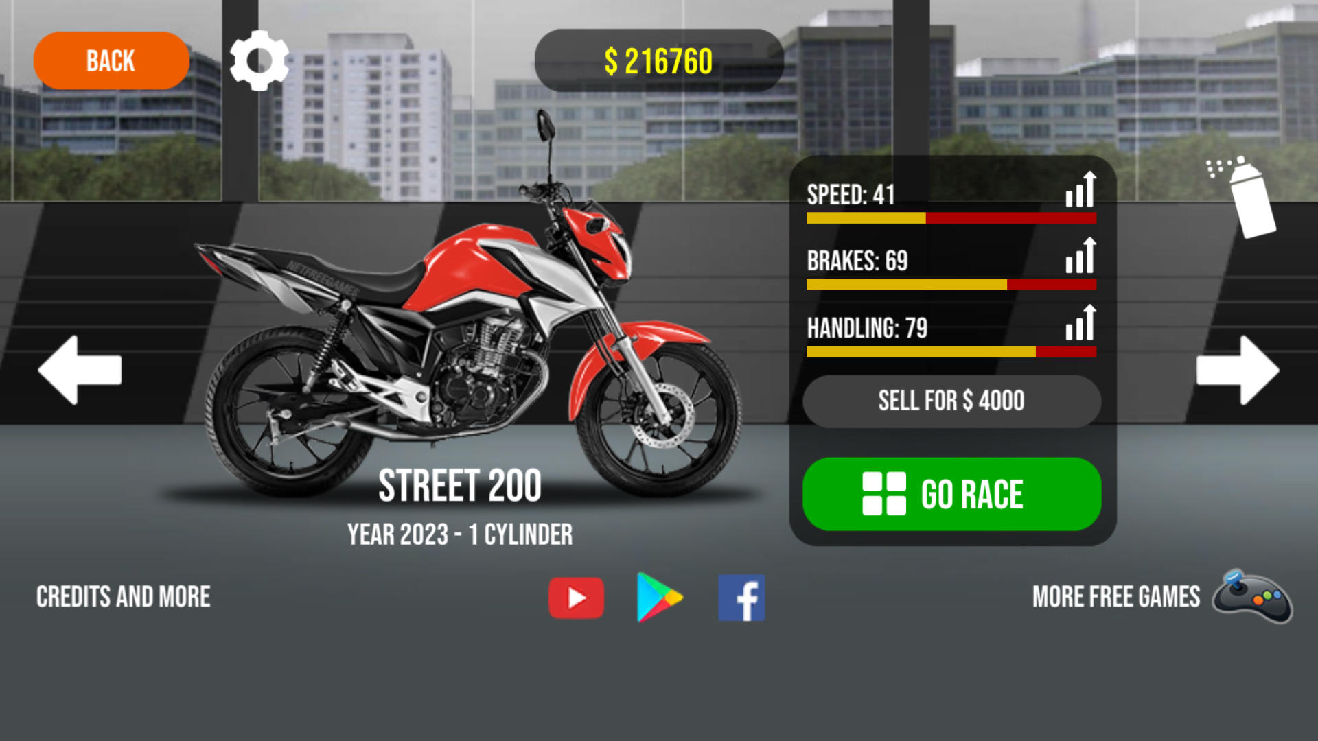 Traffic Motos 3 Game Screenshot