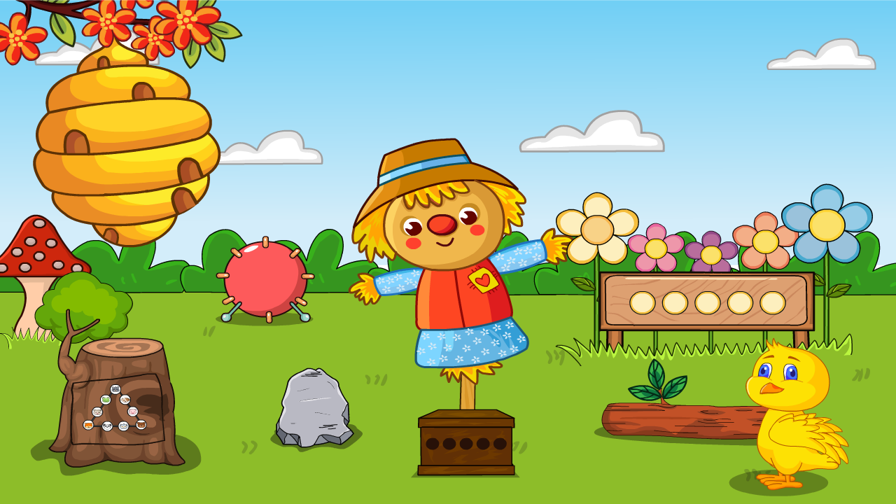 Find The Color Eggs Game Screenshot