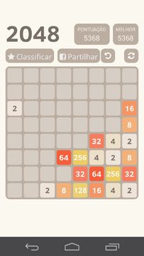Captura de Tela do Jogo Jogo de 1024 números