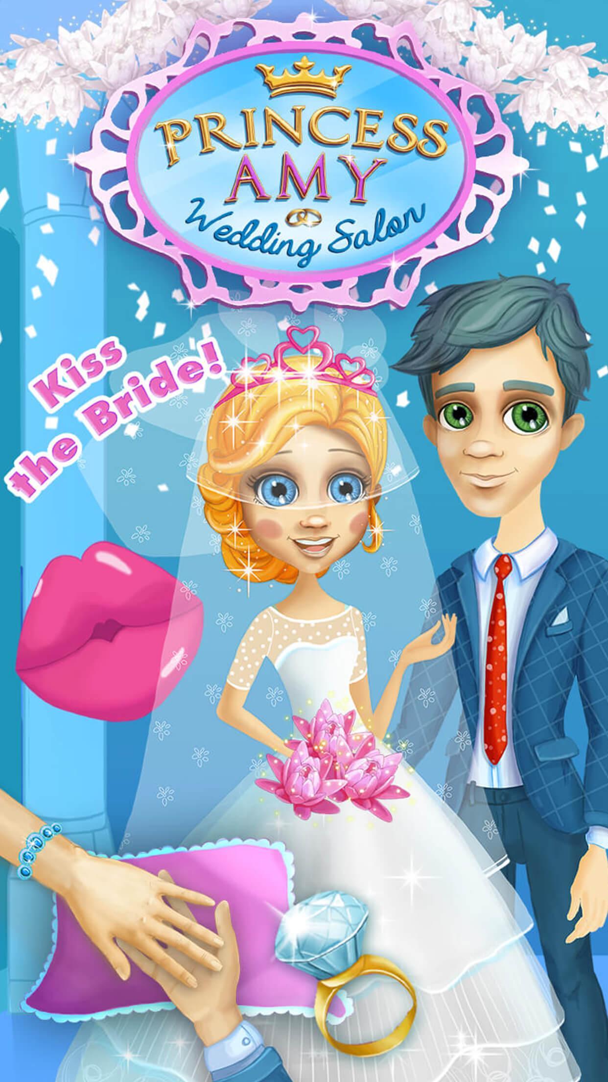 Princess Amy Wedding Salon 2 Game Screenshot