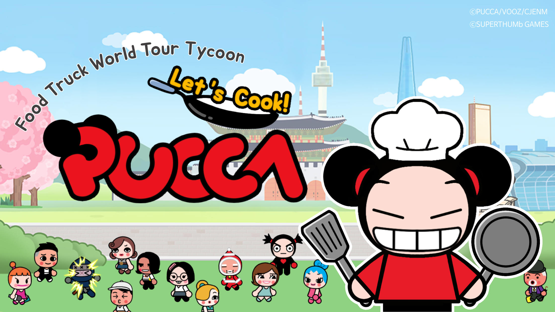 Pucca, Let's Cook! : Food Trucのキャプチャ