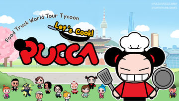 Cuplikan Layar Game Pucca, Let's Cook!: World Tour