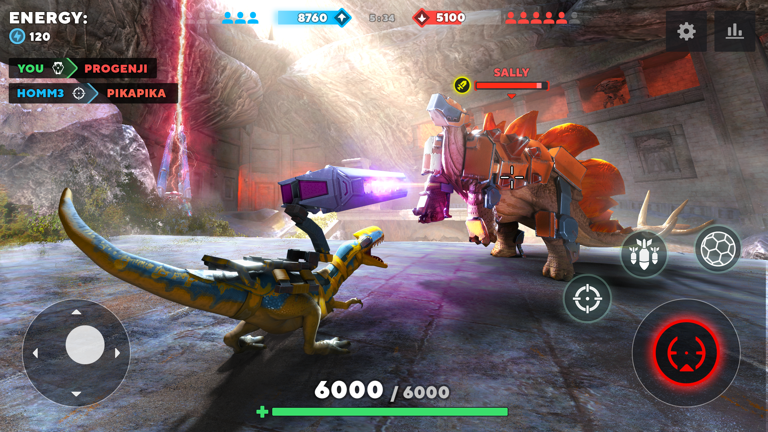 T-rex Dinosaur War - APK Download for Android