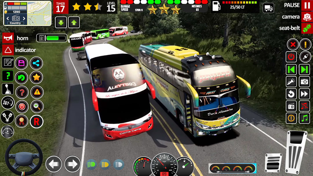Euro Coach Bus Simulator 3D遊戲截圖
