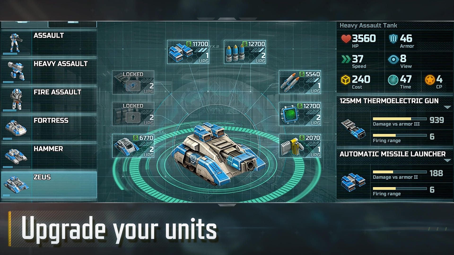 Art of War 3:RTS strategy game Game Screenshot