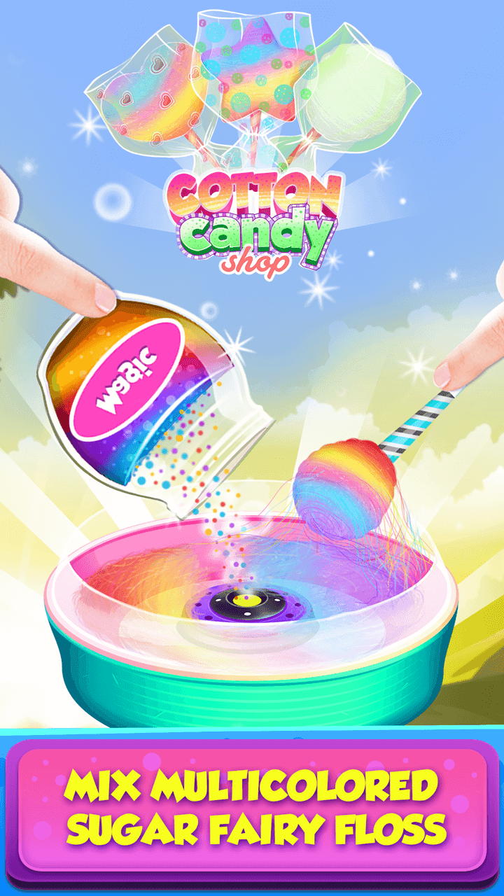 Cotton Candy Game Screenshot