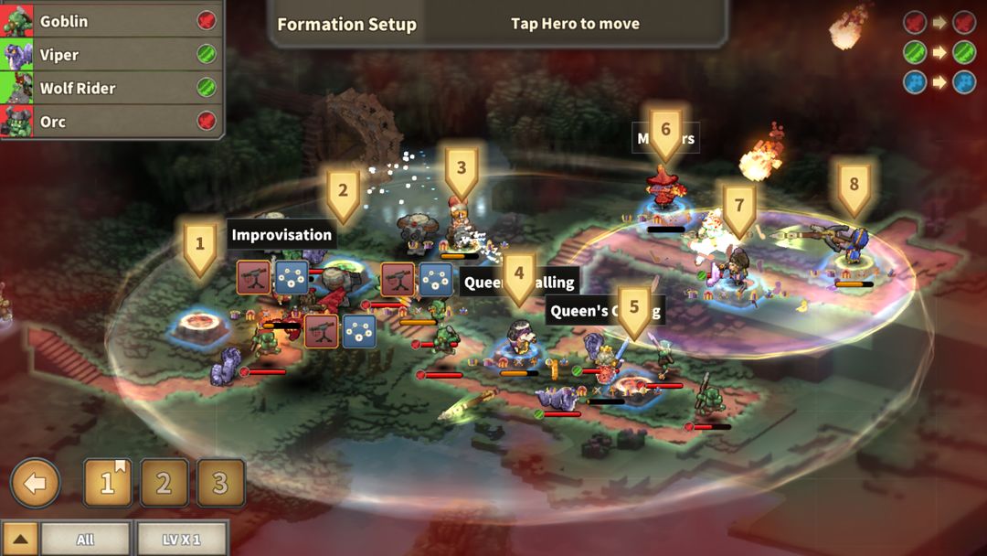 Screenshot of Tap Defenders