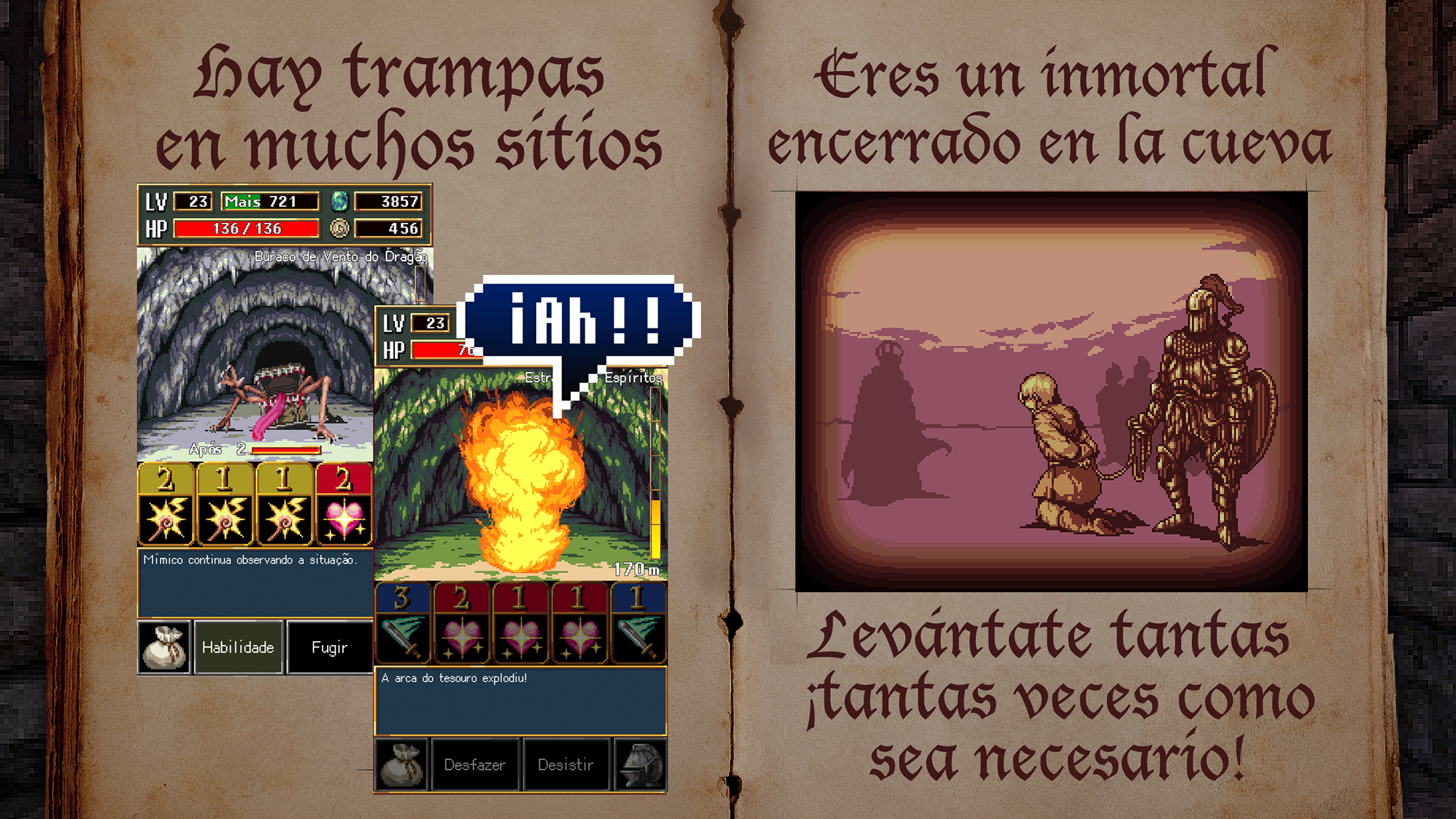 Captura de Pantalla del Juego DarkBlood -Hack and Slash RPG-