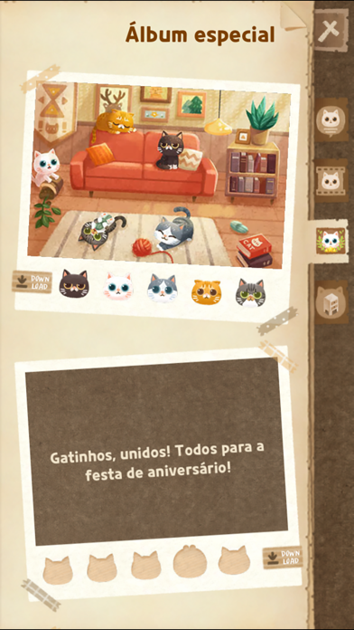 Captura de Tela do Jogo Secret Cat Forest