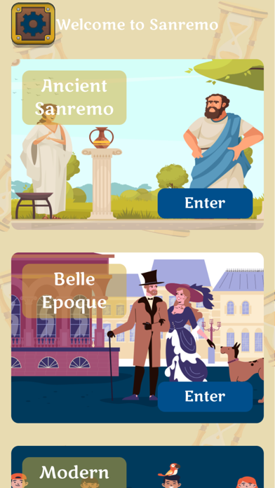 Sanremo Time Quest Game Screenshot
