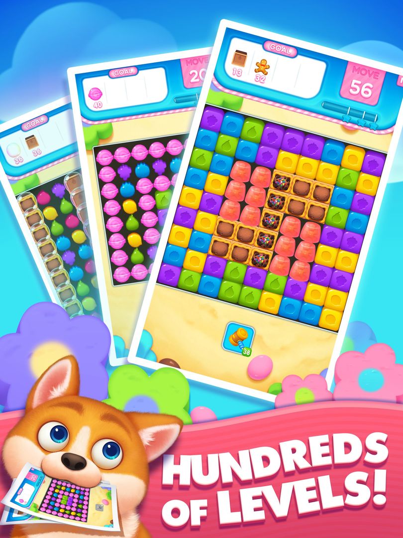 Screenshot of Candy Cube Blast