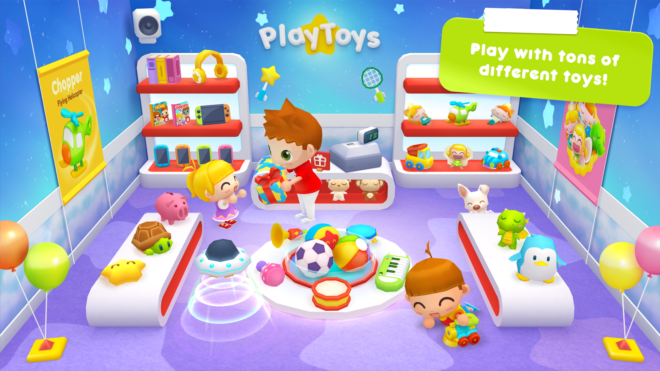 Daily Shopping Stories Game Screenshot