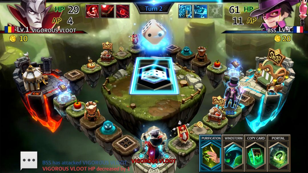 Screenshot of Dicast: Rules of Chaos