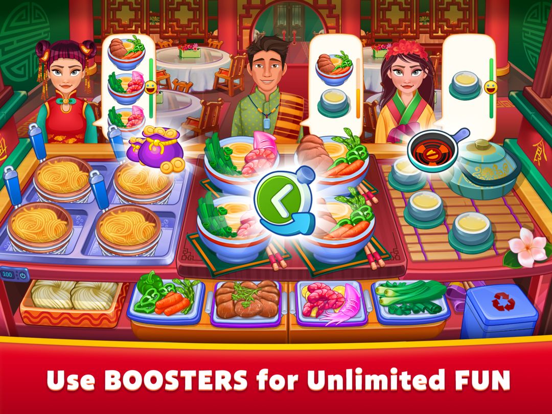 Asian Cooking Star: สุดยอดร้านอาหารและเกมทำอาหาร ภาพหน้าจอเกม
