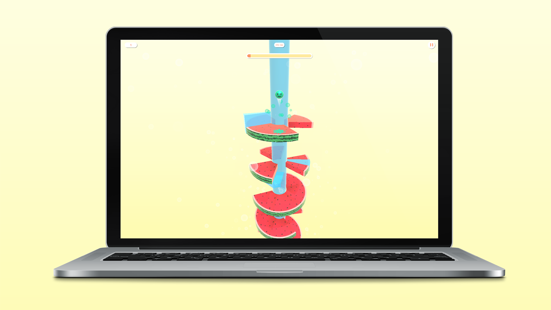 Fruit Helix Frenzy ภาพหน้าจอเกม