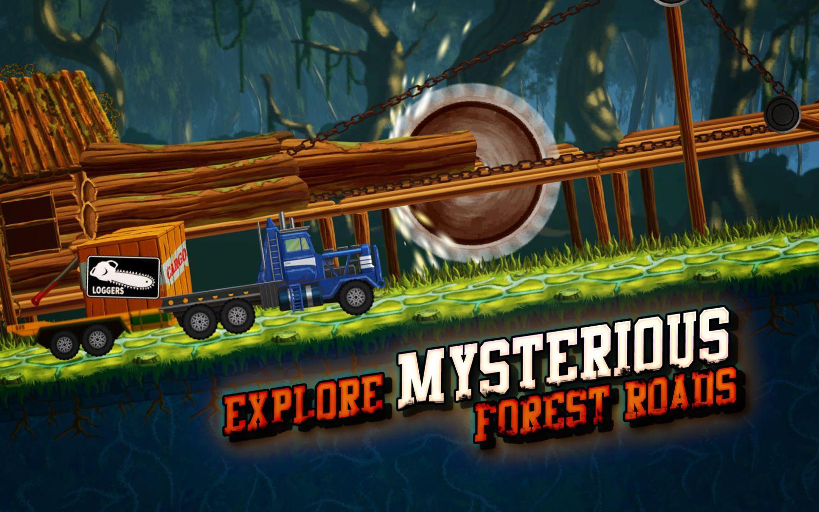 Forest Truck Simulator: Offroad & Log Truck Gamesのキャプチャ