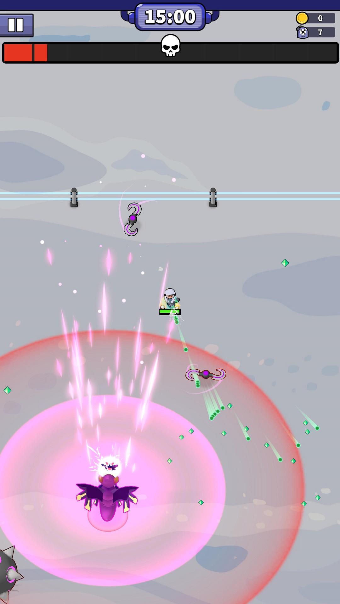Screenshot of Last Survivor: io Space Battle