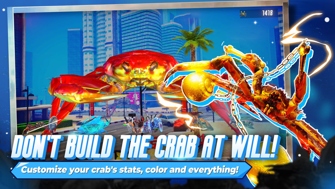 Screenshot of Fight Crab