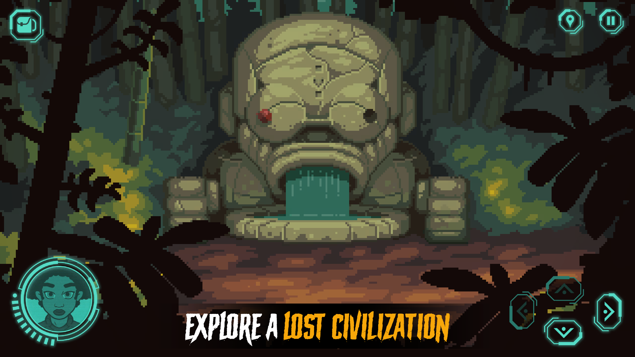 The Abandoned Planet Game Screenshot