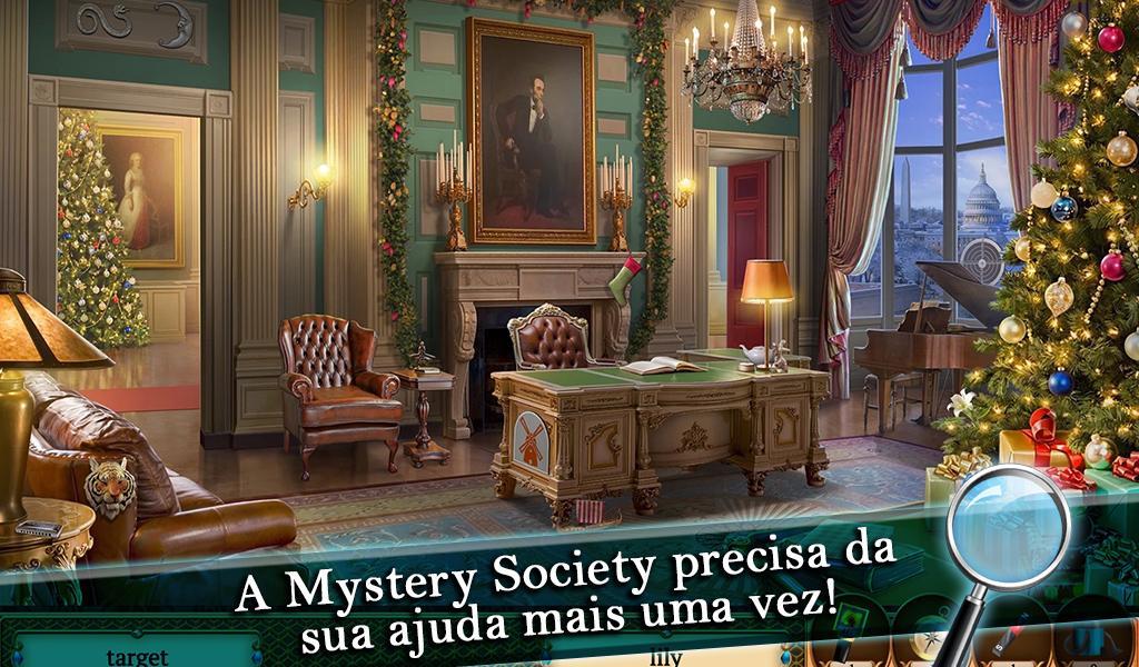 Captura de Tela do Jogo Hidden Object MysterySociety 2