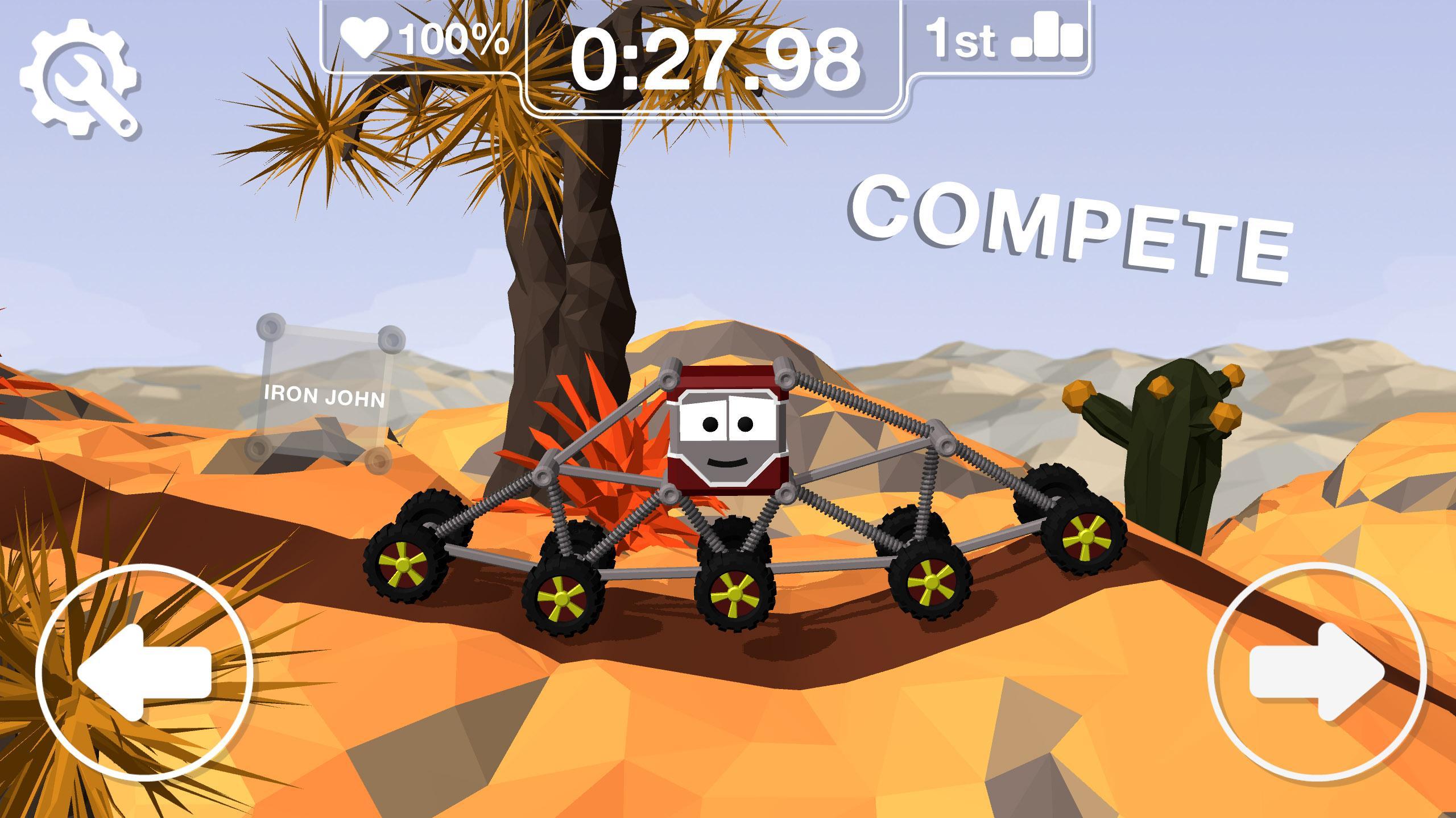 Rover Builder GO - Build, race, win! ภาพหน้าจอเกม