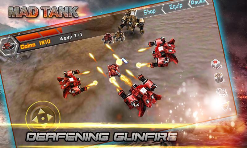 Mad Tanks screenshot game