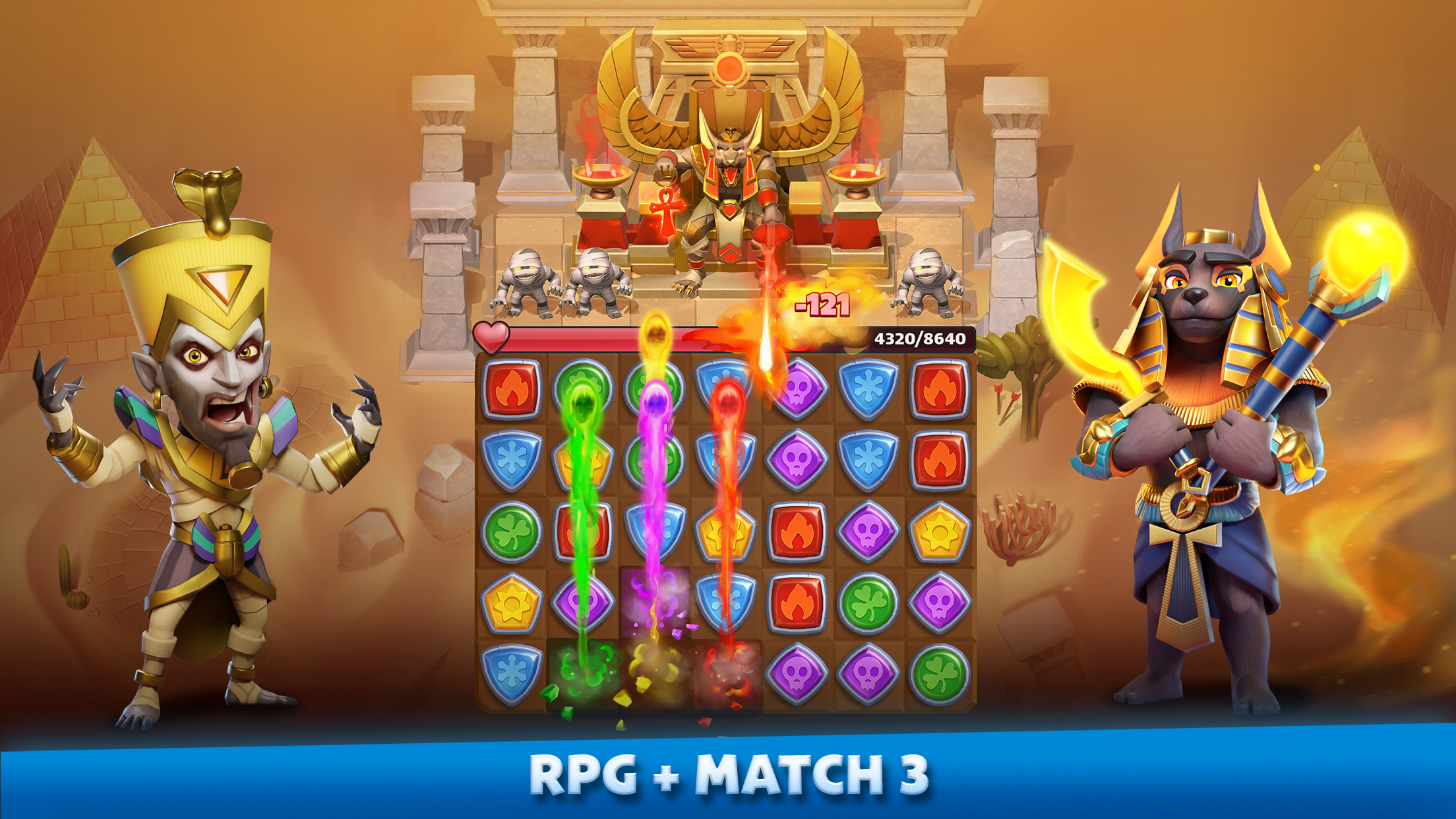 Screenshot 7 of Puzzle Breakers: Match 3 RPG 12.0.8