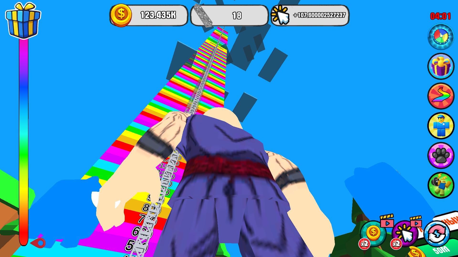 Obby: +1 to Climbing Height Game Screenshot
