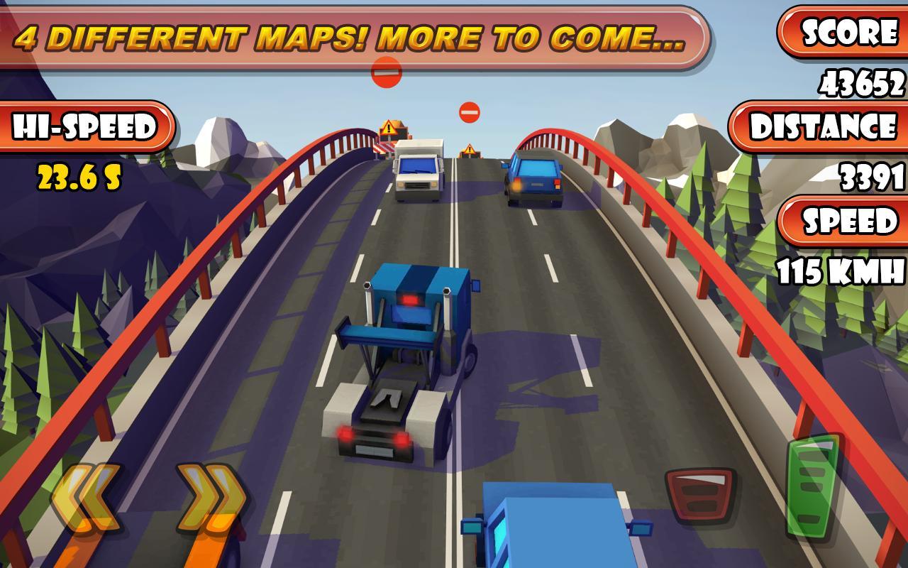 Highway Traffic Racer Planet 게임 스크린샷