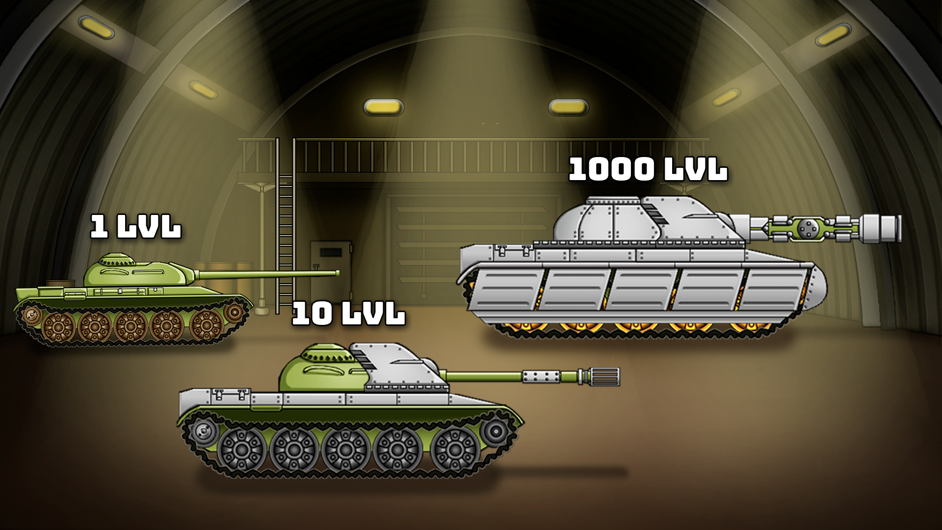 Screenshot 2 of Tank Fury: Boss Battle 2D 