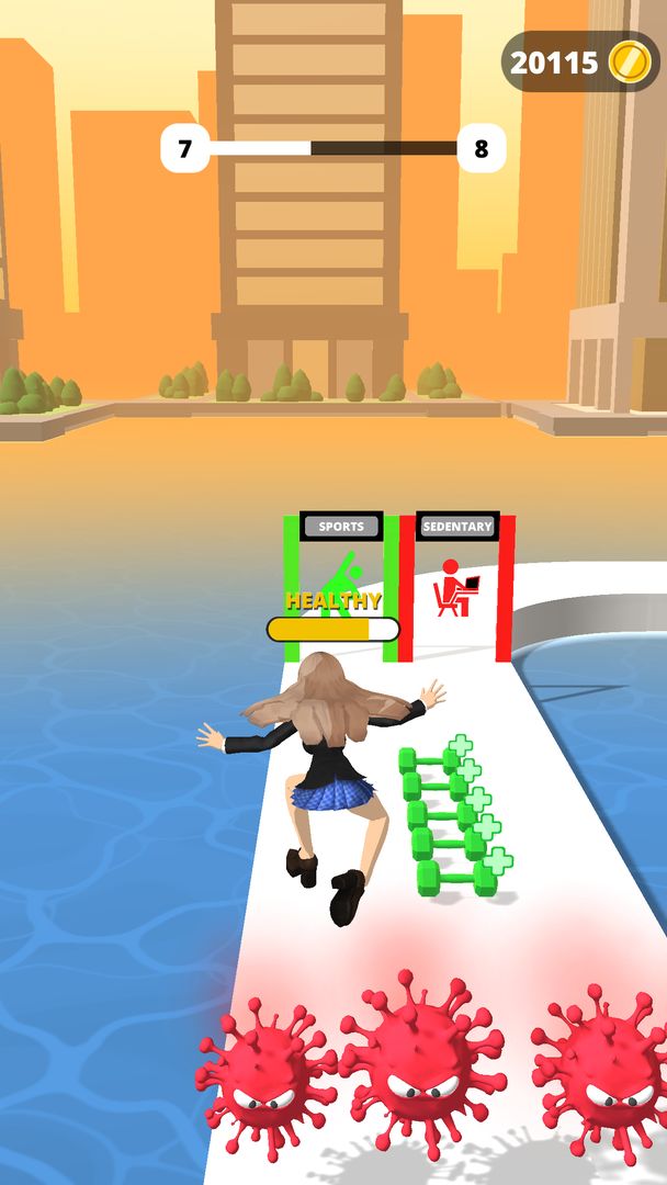 Run Healthy screenshot game